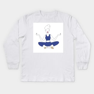 Yoga Kids Long Sleeve T-Shirt